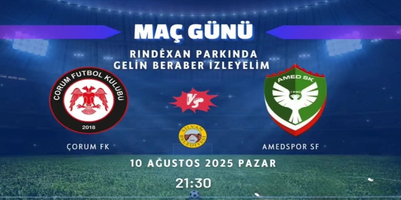 Amedspor ilk maçı için Diyarbakır'da dev ekranlarda izlenecek
