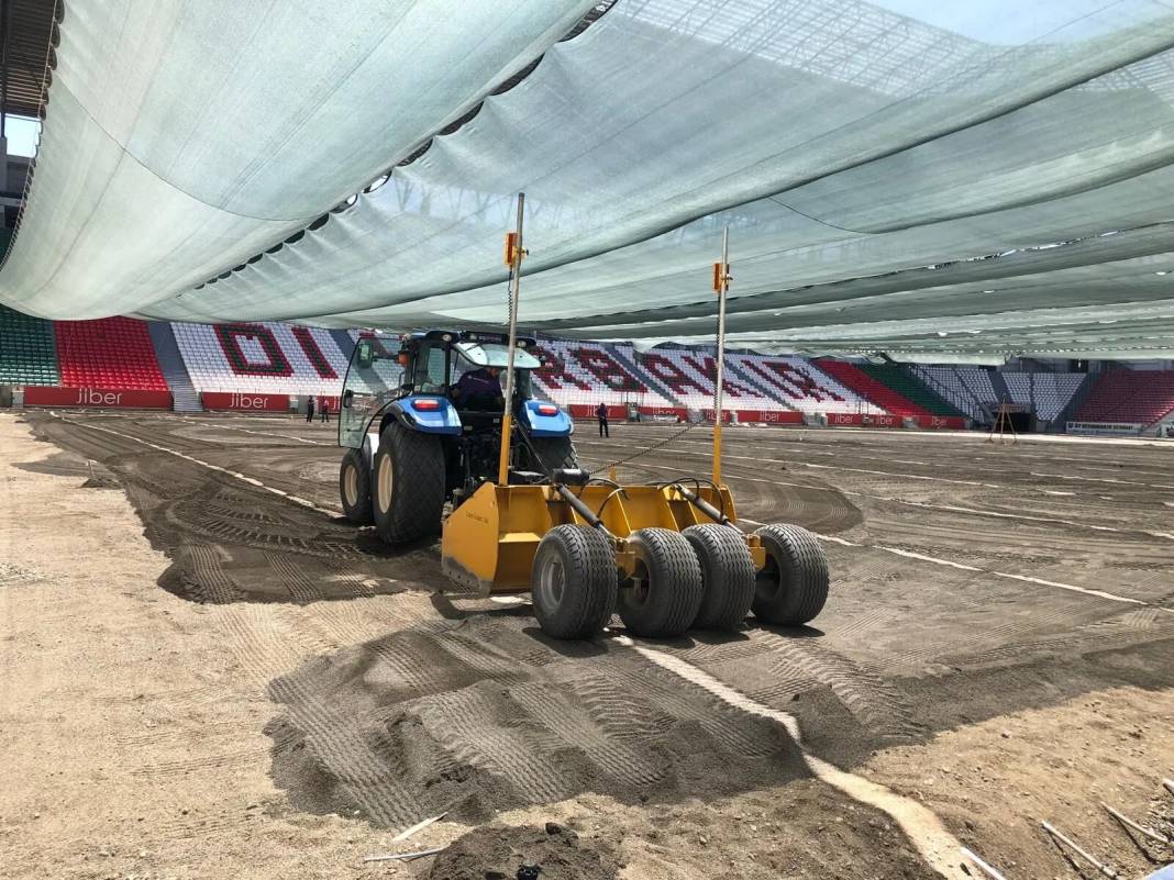 Türkiye'de ilk kez Diyarbakır Stadı'nda işleme alınacak