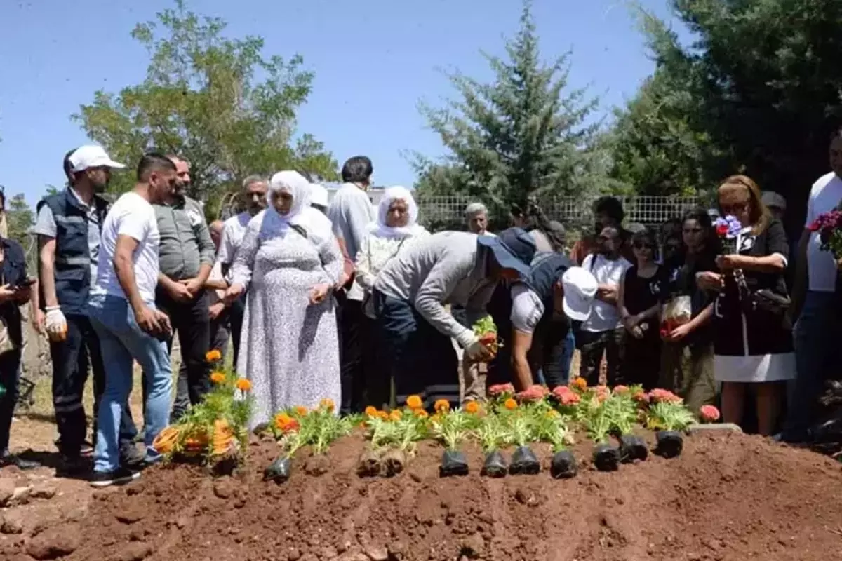 Ayşe Şan'ın mezarı, ölümünden 29 yıl sonra vasiyeti üzerine memleketi Diyarbakır'a getirildi