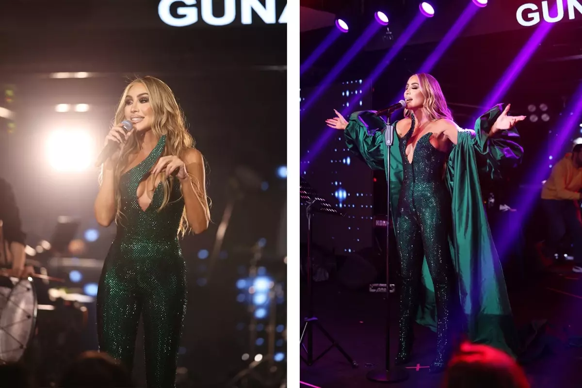 Maya Diab'a Günay'da yoğun ilgi! Orta Doğu'nun ikonu Günay'da hayran kaldilar