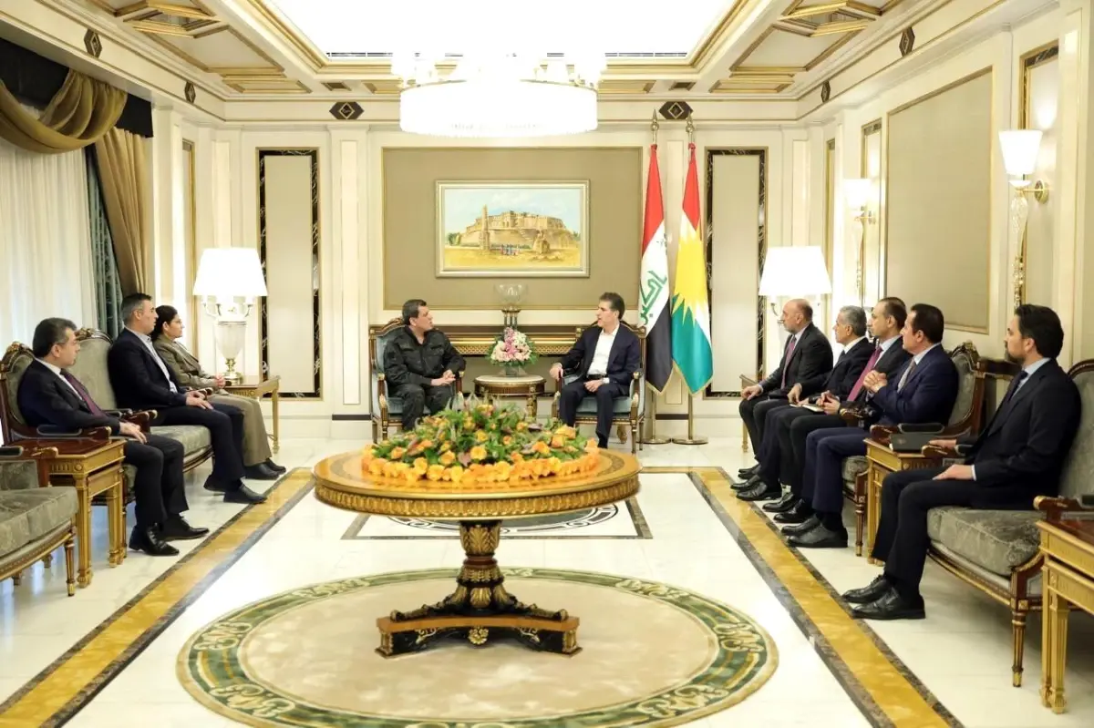 Mazlum Abdi, ABD ve Barzani ile bir araya geldi