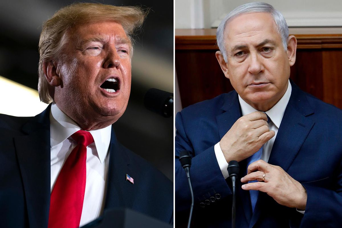 Trump Netanyahu ben ne istesem yapiyor?